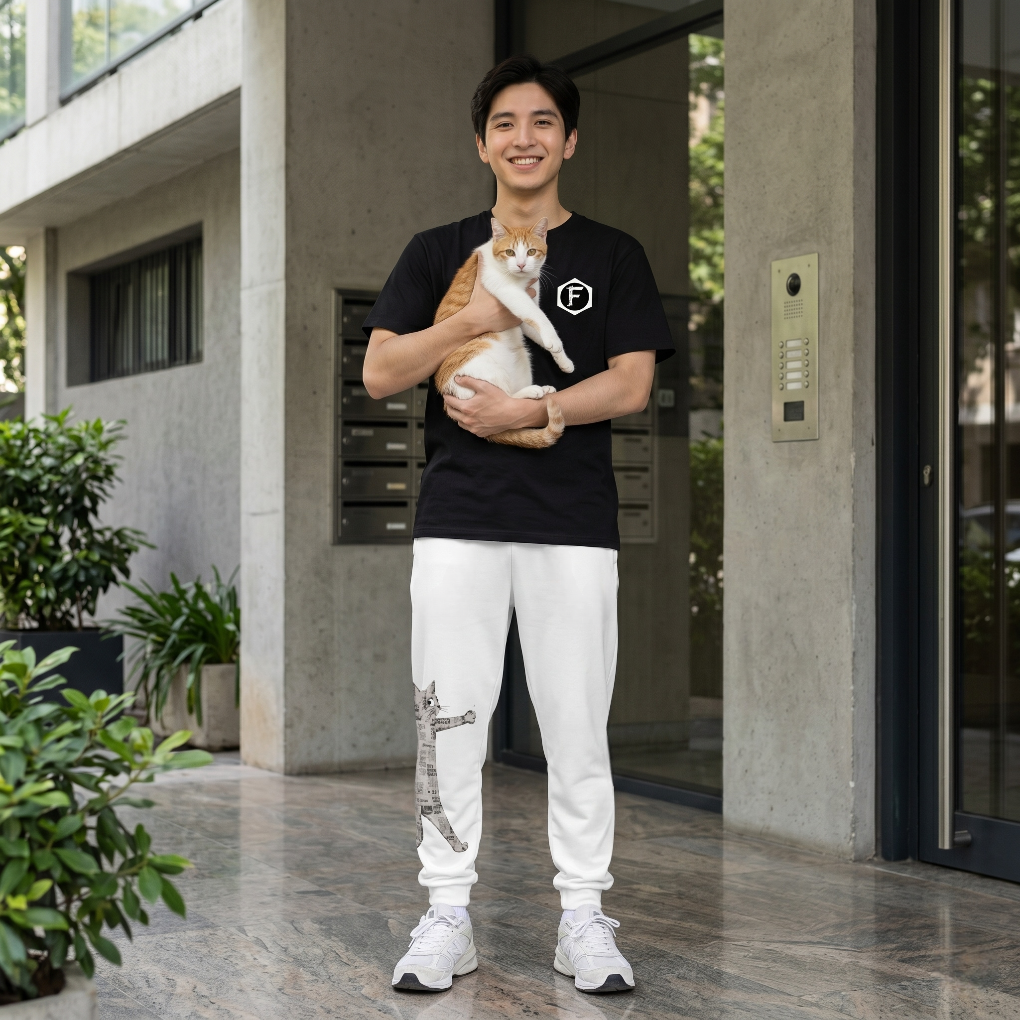 Clinging Cat- Jogger