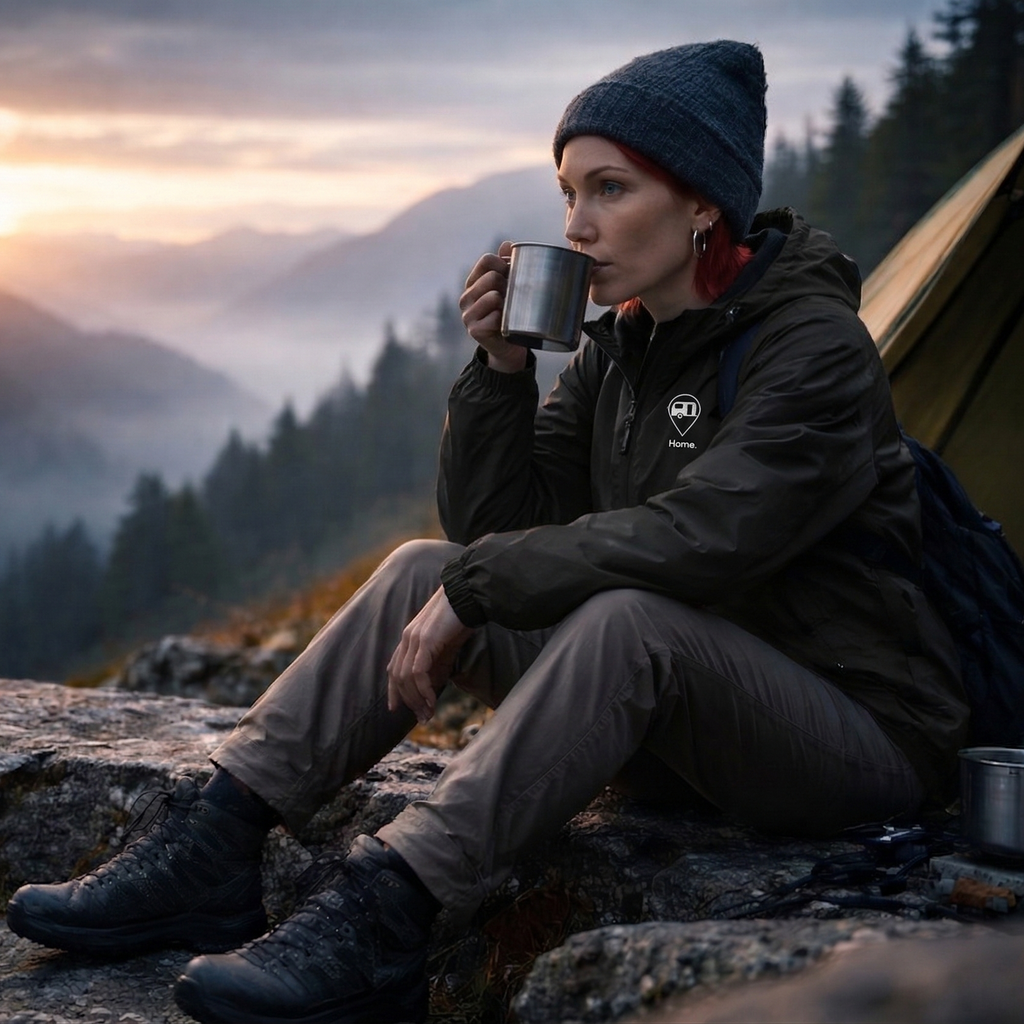Home Is Where You Park It - Windbreaker